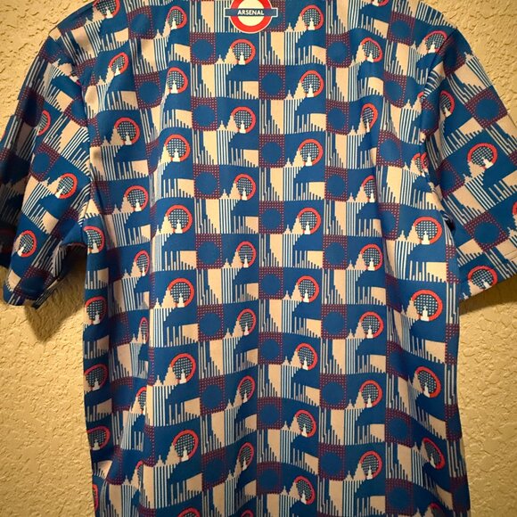 Adidas Arsenal 2022/2023 Prematch Shirt, Medium, Blue - Picture 2 of 3